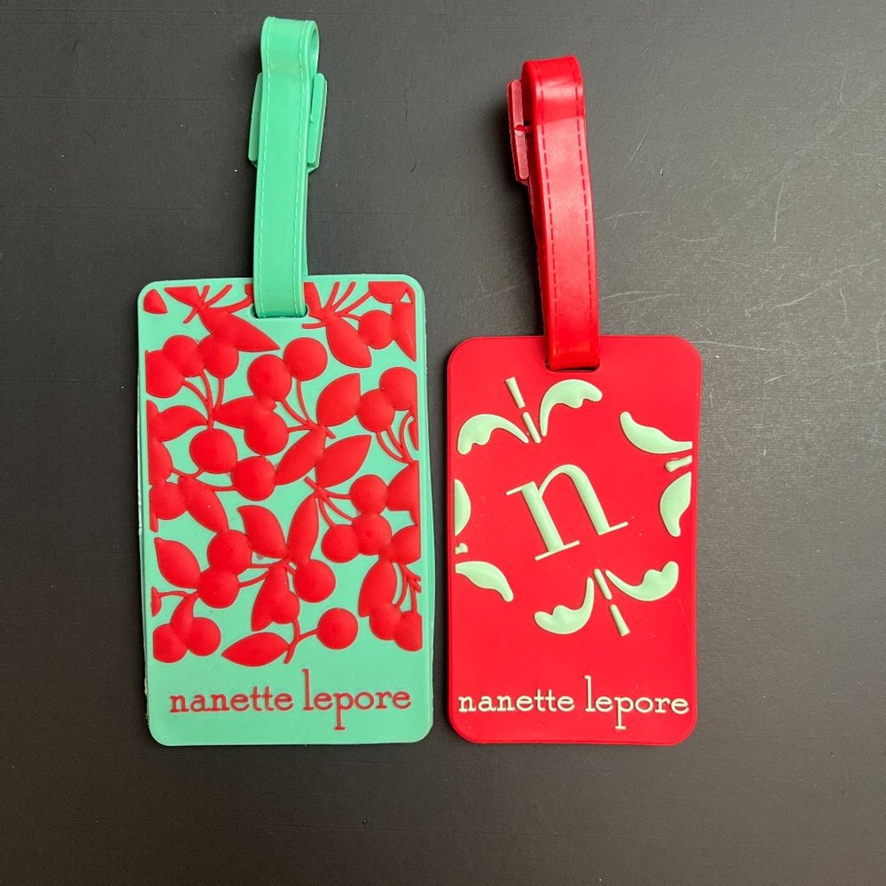 Nanette Lepore Luggage Tag Pair